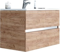 Мебель для ванной комнаты Sanvit Кубэ-2 80 подвесная, дуб