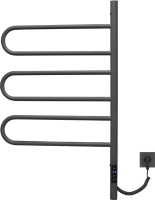 Полотенцесушитель электрический Vincea VTD-1R2CGE 44х80 графит