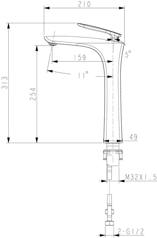 Смеситель для раковины Lemark Bellario LM6809C