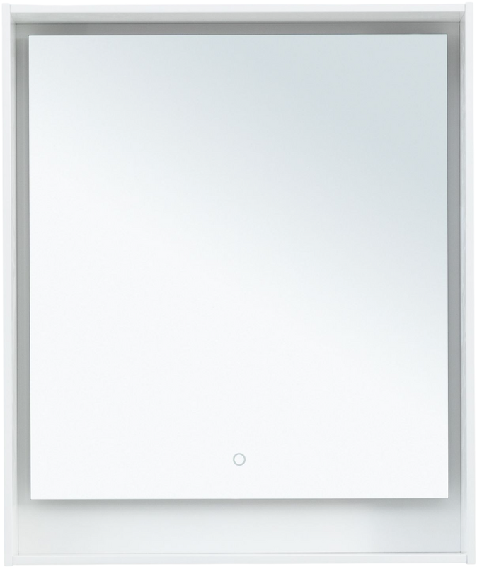 Мебель для ванной комнаты Aquanet Милан 70 подвесная, белая глянцевая