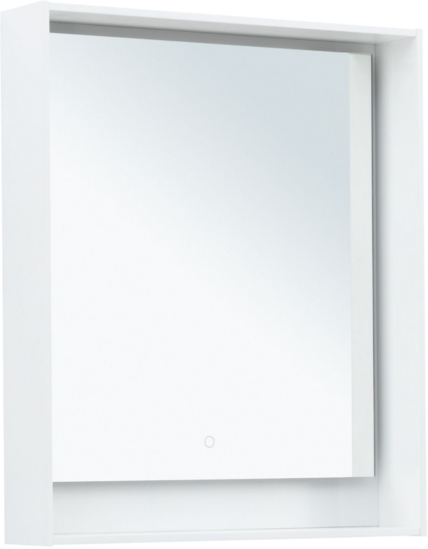 Мебель для ванной комнаты Aquanet Милан 70 подвесная, белая глянцевая