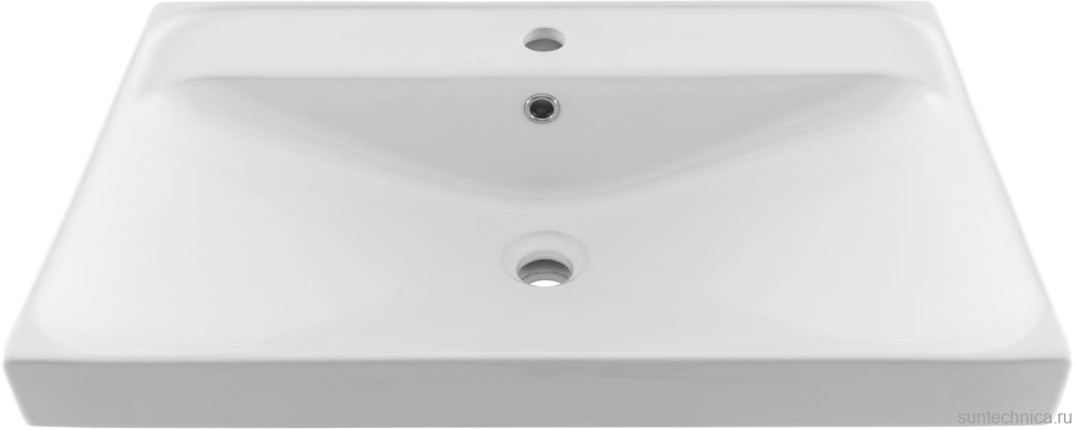 Мебель для ванной комнаты Aquanet Милан 70 подвесная, белая глянцевая