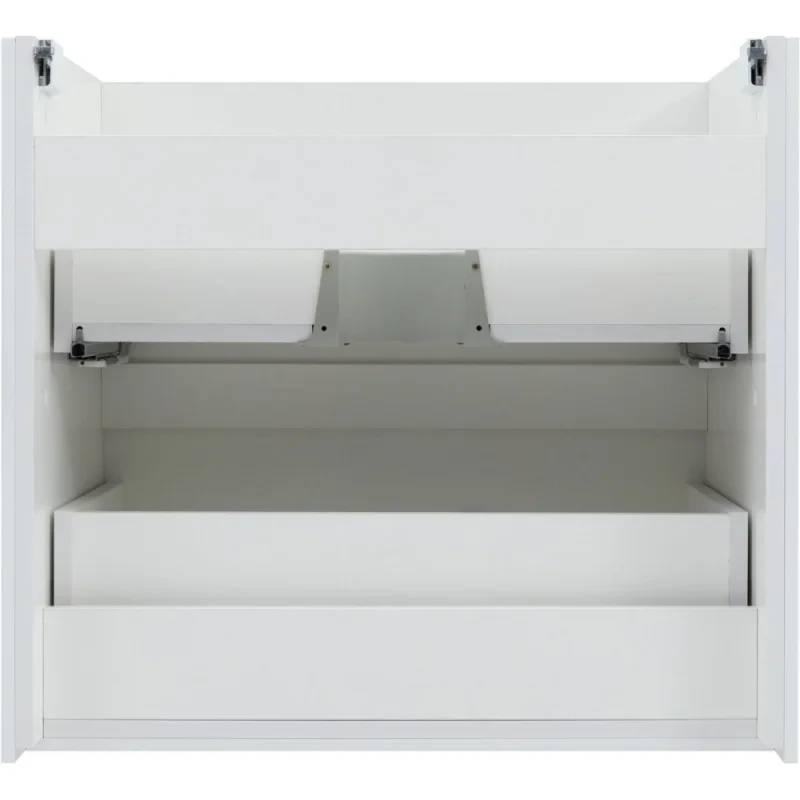 Мебель для ванной комнаты Aquanet Милан 70 подвесная, белая глянцевая