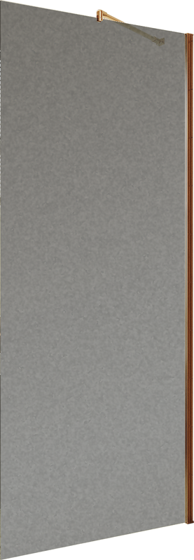 Душевая перегородка Maybahglass MGD-1356-2ш 99 см, профиль бронза, стекло графит матовое