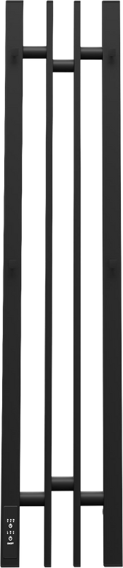 Полотенцесушитель электрический Point Фрея PN20728B 14x80, черный