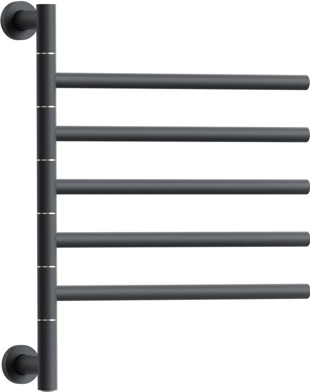 Полотенцесушитель электрический Bauedge Nimb Turning AF0033 50x62,2 темно-серый металлик