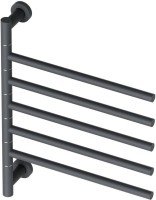 Полотенцесушитель электрический Bauedge Nimb Turning AF0033 50x62,2 темно-серый металлик