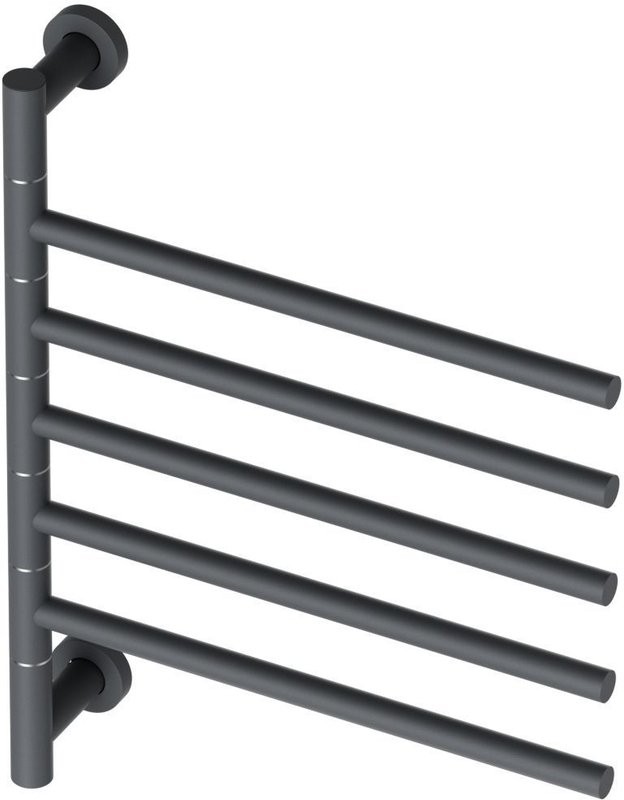 Полотенцесушитель электрический Bauedge Nimb Turning AF0033 50x62,2 темно-серый металлик