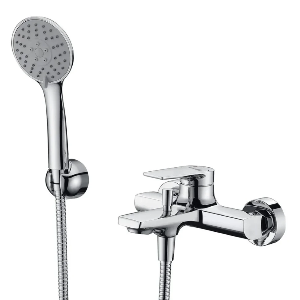 Смеситель для ванны с душем Wasserkraft Lopau 3201 хром