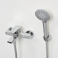 Смеситель для ванны с душем Wasserkraft Lopau 3201 хром Смеситель для ванны с душем Wasserkraft Lopau 3201 хром