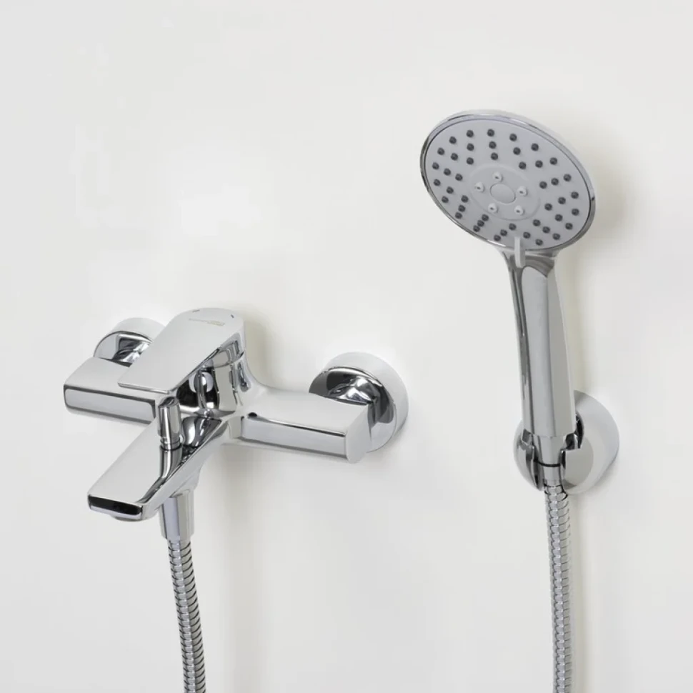 Смеситель для ванны с душем Wasserkraft Lopau 3201 хром