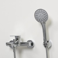 Смеситель для ванны с душем Wasserkraft Lopau 3201 хром