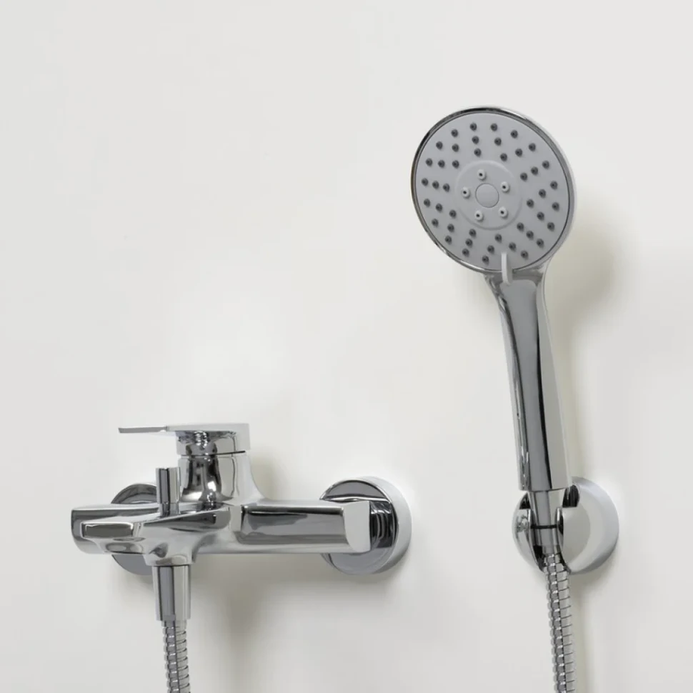 Смеситель для ванны с душем Wasserkraft Lopau 3201 хром