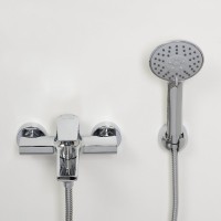 Смеситель для ванны с душем Wasserkraft Lopau 3201 хром
