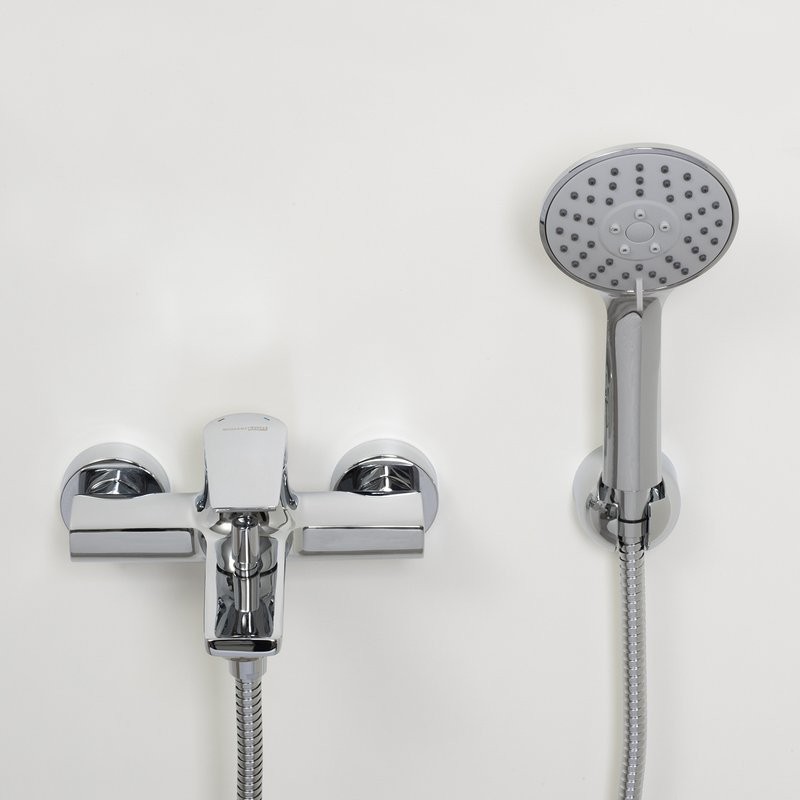 Смеситель для ванны с душем Wasserkraft Lopau 3201 хром