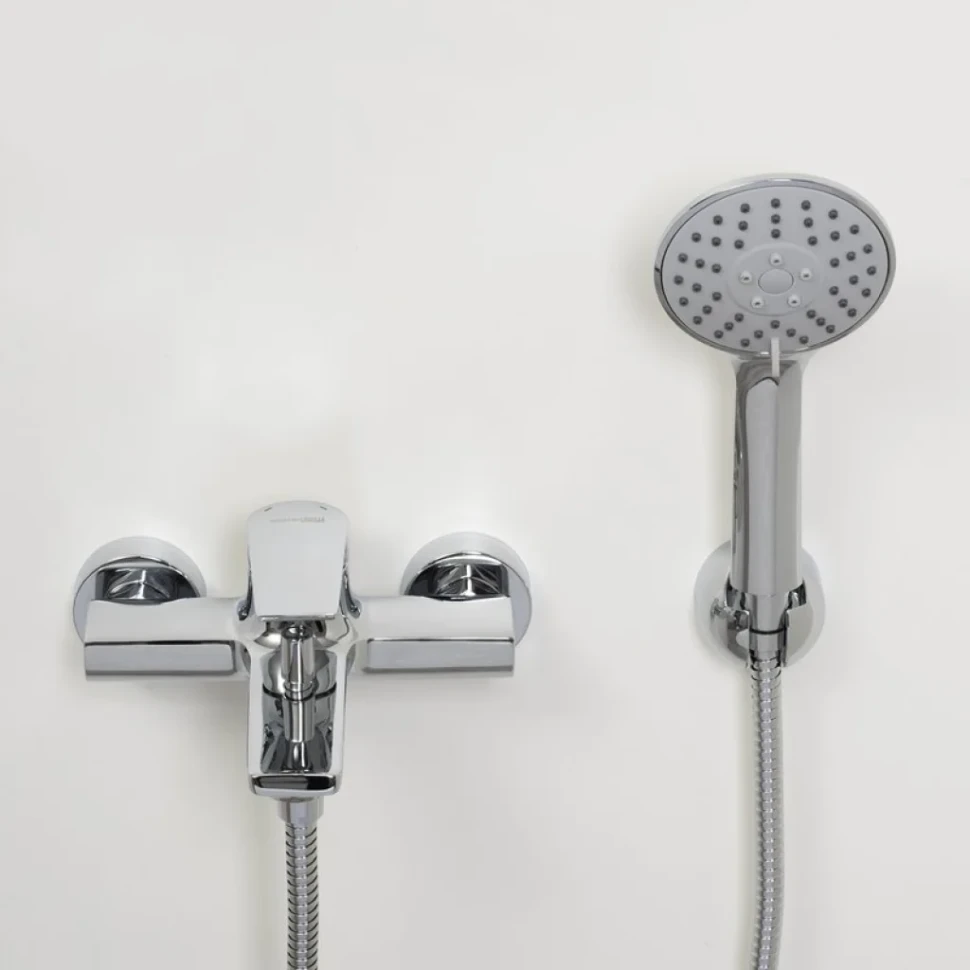 Смеситель для ванны с душем Wasserkraft Lopau 3201 хром