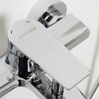 Смеситель для ванны с душем Wasserkraft Lopau 3201 хром