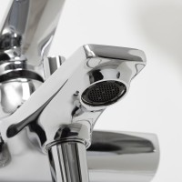 Смеситель для ванны с душем Wasserkraft Lopau 3201 хром