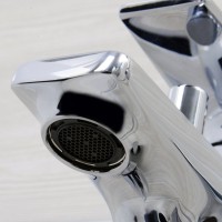 Смеситель для ванны с душем Wasserkraft Lopau 3201 хром