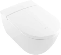 Комплект  Унитаз подвесной Villeroy & Boch Viclean V0E100R1 альпийский белый, с функцией биде + Система инсталляции для унитазов Villeroy & Boch 92242
