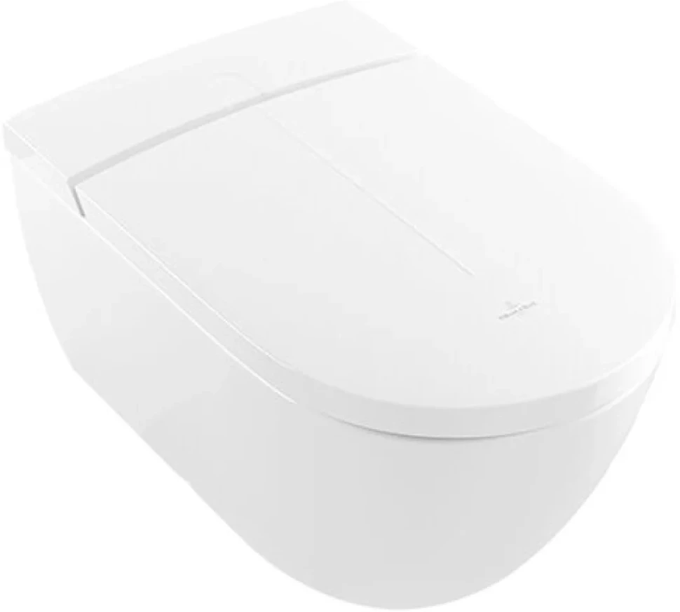Комплект  Унитаз подвесной Villeroy & Boch Viclean V0E100R1 альпийский белый, с функцией биде + Система инсталляции для унитазов Villeroy & Boch 92242