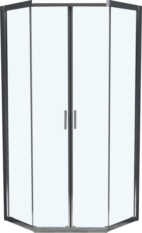 Душевой уголок BelBagno Uno 195 P 2 90 C Cr стекло прозрачное