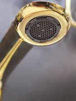 Смеситель на борт ванны AltroBagno Beatrice 020103 Or С ВНУТРЕННЕЙ ЧАСТЬЮ, золото