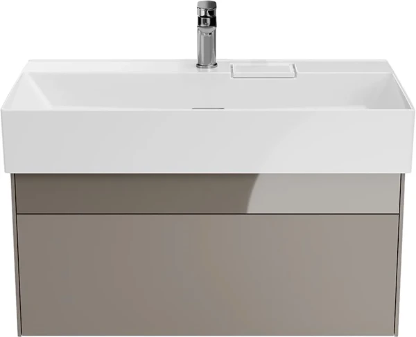 Тумба с раковиной KERAMA MARAZZI Logica 90 подвесная, песчаная