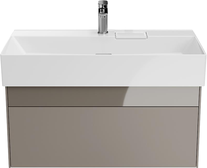 Тумба с раковиной KERAMA MARAZZI Logica 90 подвесная, песчаная