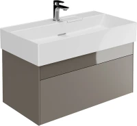 Тумба с раковиной KERAMA MARAZZI Logica 90 подвесная, песчаная