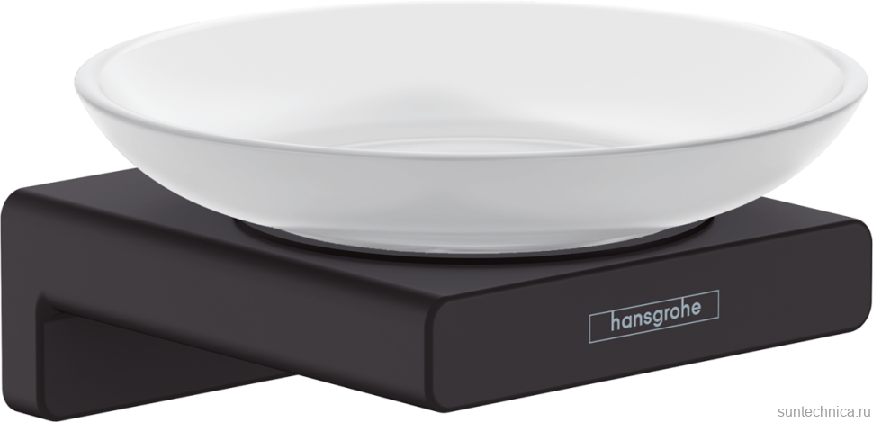 Мыльница Hansgrohe AddStoris 41746670 матовый черный