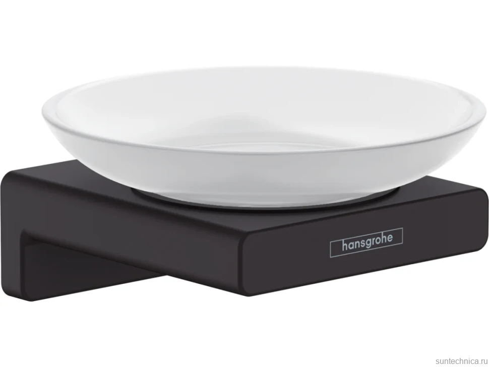 Мыльница Hansgrohe AddStoris 41746670 матовый черный
