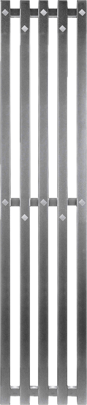 Полотенцесушитель электрический Secado Сандриго 5К 1500/280 150x30 см, подключение слева, графит, I-образный