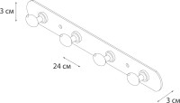 Крючок Fixsen Equipment FX-1414