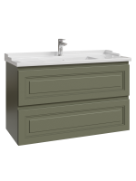 Тумба с раковиной Caprigo Wales Смальти 100 олива