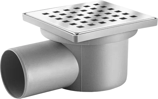 Душевой трап Berges Trend 091001, 10x10 см