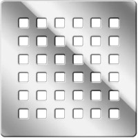 Душевой трап Berges Trend 091001, 10x10 см