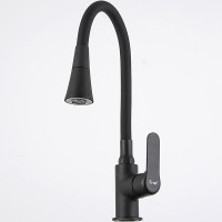 Смеситель для кухни Frap F4417-6 черный