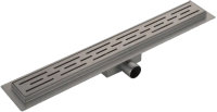 Душевой трап (лоток) Haiba HB91600-3 60 см, с решеткой и опорами, серый