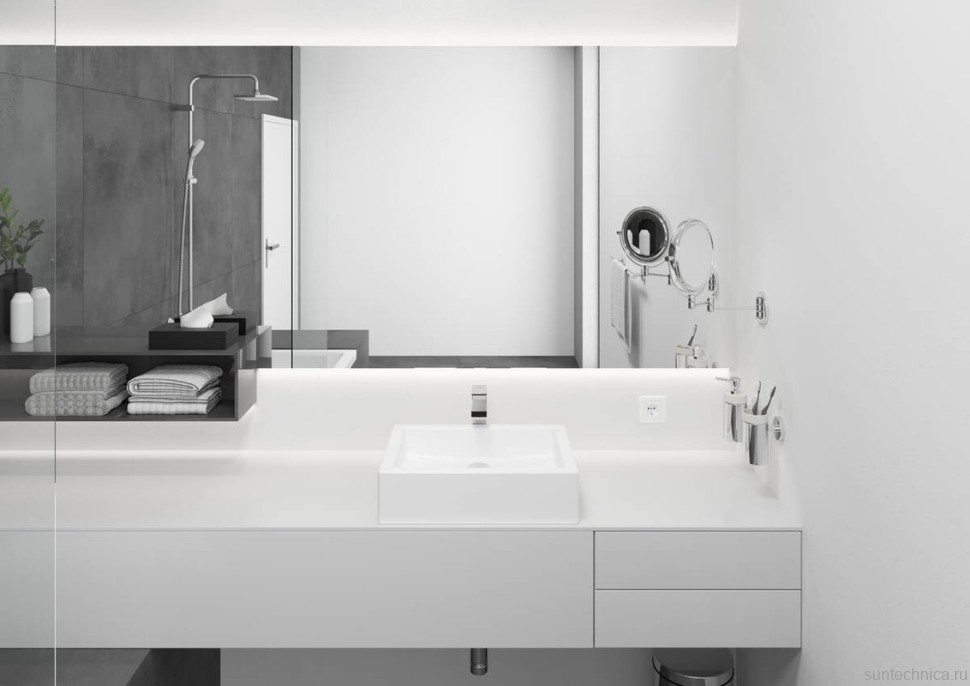 Смеситель для раковины Hansgrohe Vernis Shape 190 71562000 хром