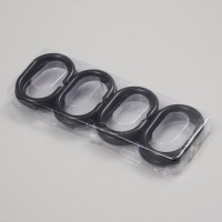 Карниз для ванны Wasserkraft Elbe SC-721121 200 см, черный