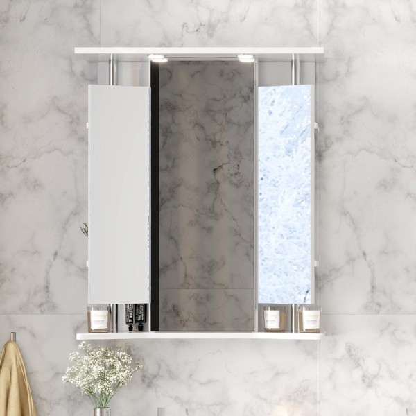 Зеркало-шкаф Onika Валерия 65 белый