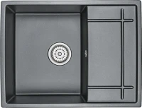 Мойка кухонная Granula 6501, шварц