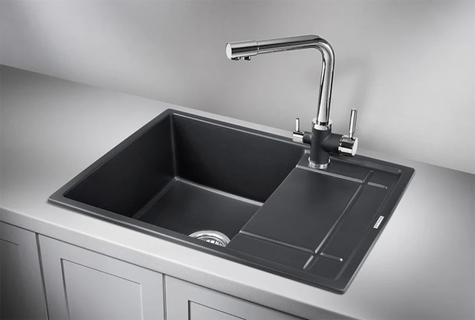 Мойка кухонная Granula 6501, шварц