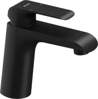 Смеситель для раковины Ravak Flat X070173 черный матовый Смеситель для раковины Ravak Flat X070173 черный матовый