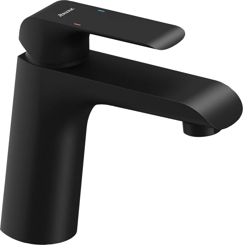 Смеситель для раковины Ravak Flat X070173 черный матовый