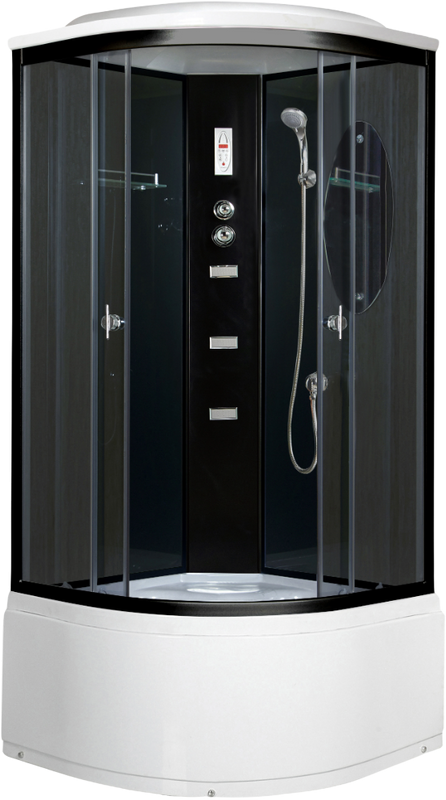 Душевая кабина Niagara NG-211-01N х220 90х90 с высоким поддоном, с сиденьем
