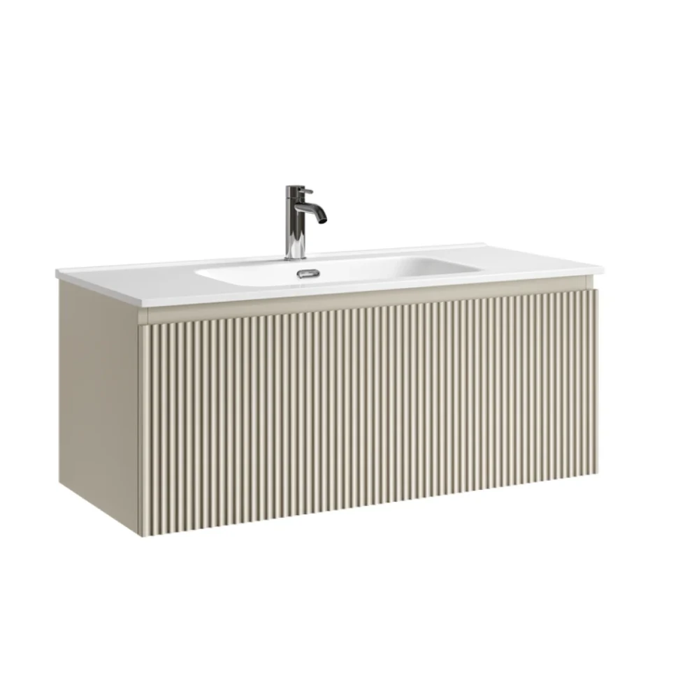 Тумба под раковину без столешницы Sancos Snob R 1.0 100 beige soft