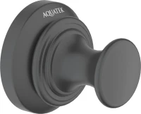 Крючок AQUATEK Классик AQ4501MB матовый черный Крючок AQUATEK Классик AQ4501MB матовый черный