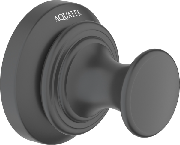 Крючок AQUATEK Классик AQ4501MB матовый черный
